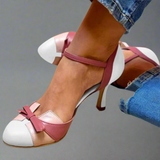 Orthopädische Sandalen für Damen | Knöchelriemen aus veganem Leder – Weiß