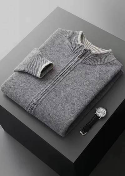 ERIC CARDIGAN MIT REISSVERSCHLUSS