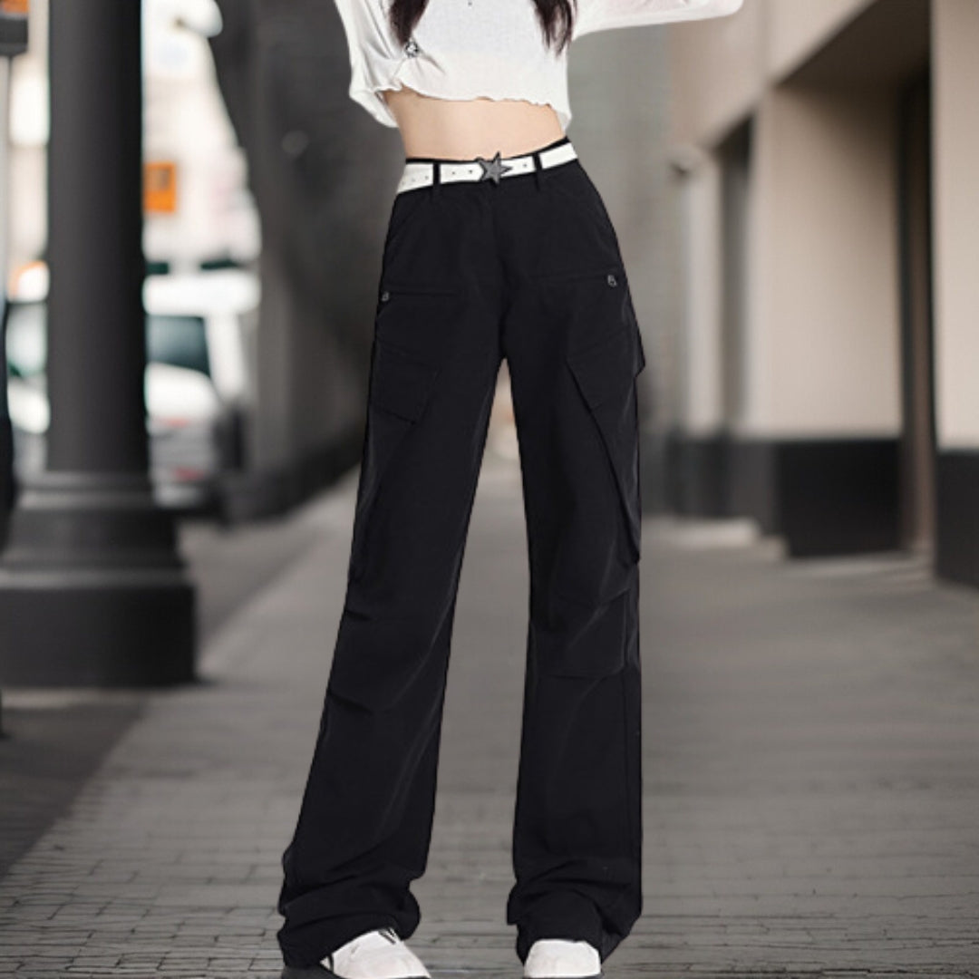 Bina® | Stylische Baggy-Cargohose mit Baggy-Passform