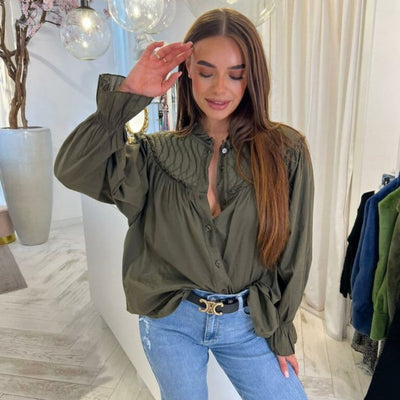 Bruno® | Lässige Bluse mit Raffung