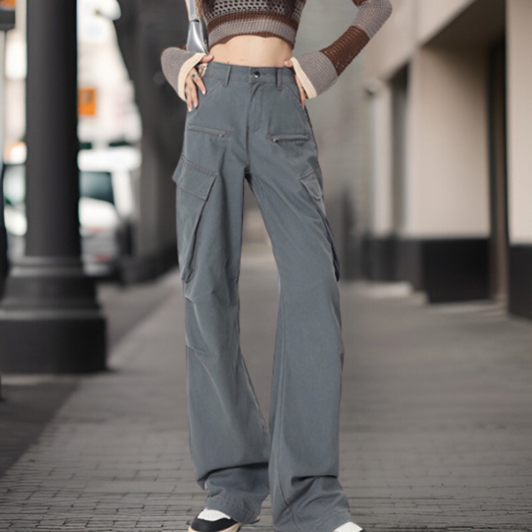 Bina® | Stylische Baggy-Cargohose mit Baggy-Passform