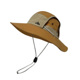 Faltbarer Outdoor-Sonnenhut mit UV-Schutz UPF 50+ – Camel