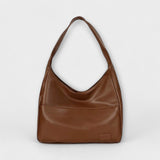Vespera - Stylische Schultertasche – BRAUN