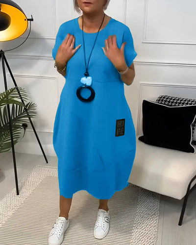 Jocelyn – Bequemes Freizeitkleid Mit Tasche