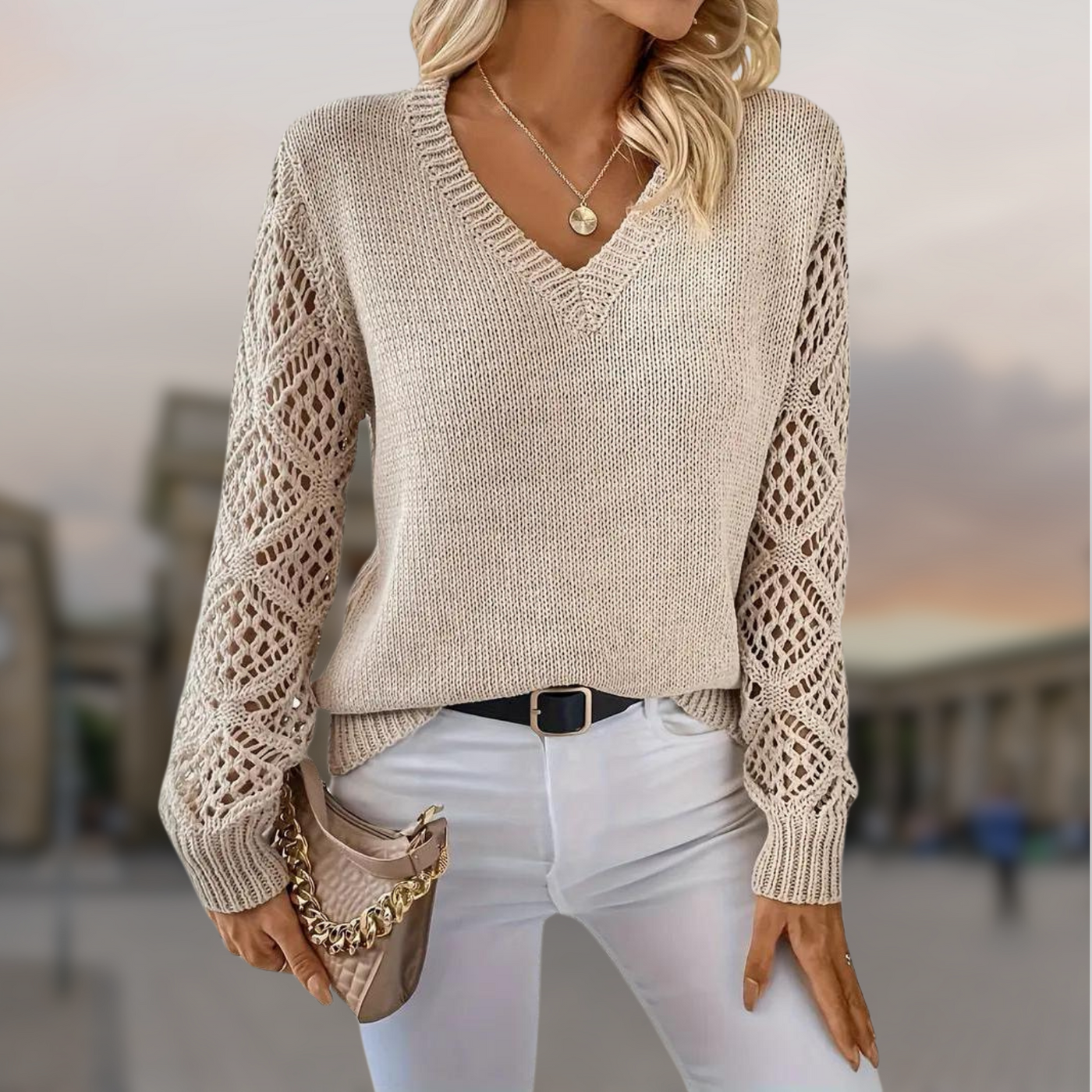 Inga - Eleganter Pullover aus Strick