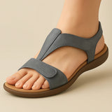 Herren-Sandalen mit erhöhtem Absatz – Grau