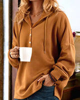 Jessica | Stylisches Kapuzen-Sweatshirt für Damen – Braun