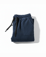 Theo | Oslo Cordhose Sweatpants für stilbewusste Herren – Blau