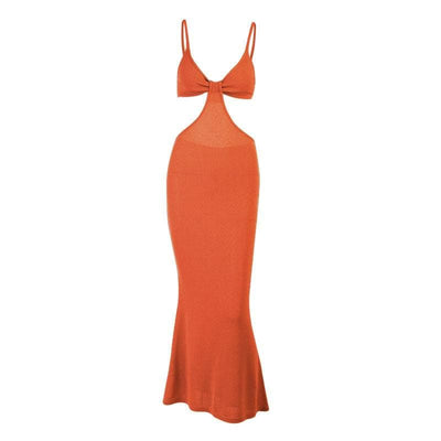 VALE | Cut-Out Cami Dress with Side Slits – Seductive & Feminine