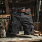 Jonard | Robuste Herren-Shorts mit praktischen Cargo-Taschen – Schwarz