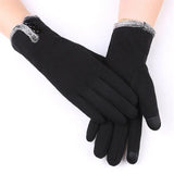Touchscreen-Handschuhe – Schwarz A