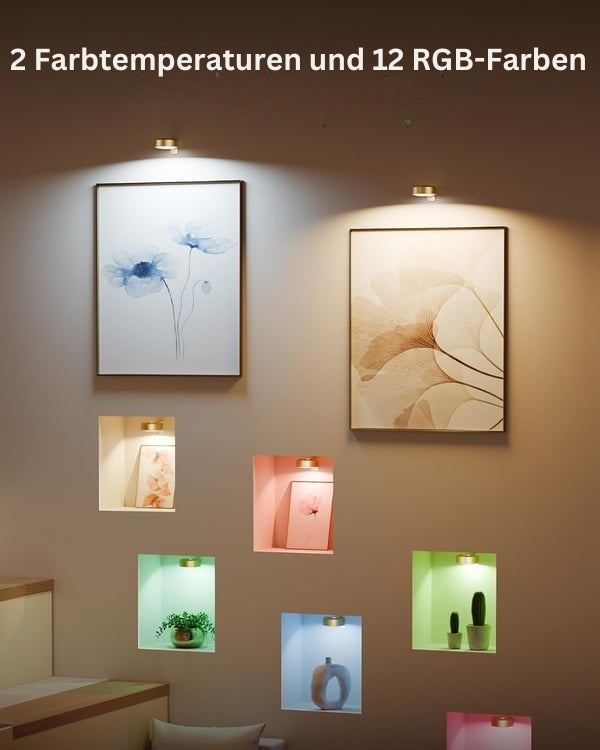 GlowFrame - Magnetisches Mallicht mit 13 Beleuchtungsmodi ( 3er-Pack )