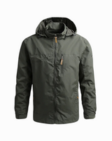 Oskar | Alpine Jacke in edler Passform für Herren – Armeegrün