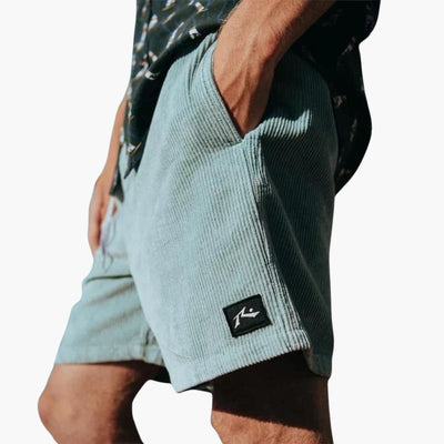 Herren Sommer Shorts mit Seitentaschen und elastischem Bund