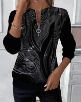 Amelie | Modischer Damen Pullover elegant & casual modern – Schwarz