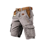Felix | Sommerliche Herrenshorts mit funktionalen Taschen – Grau