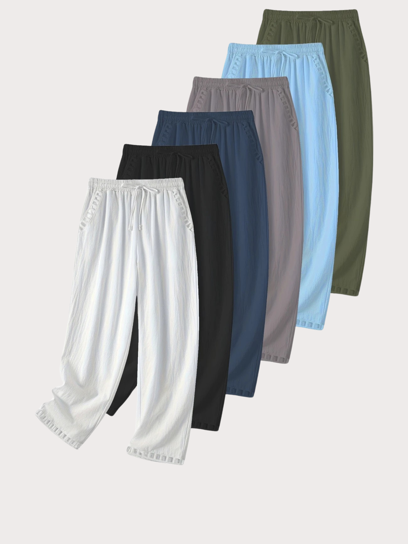 Tracey - Kontrast Besatz Verkürzt Hose