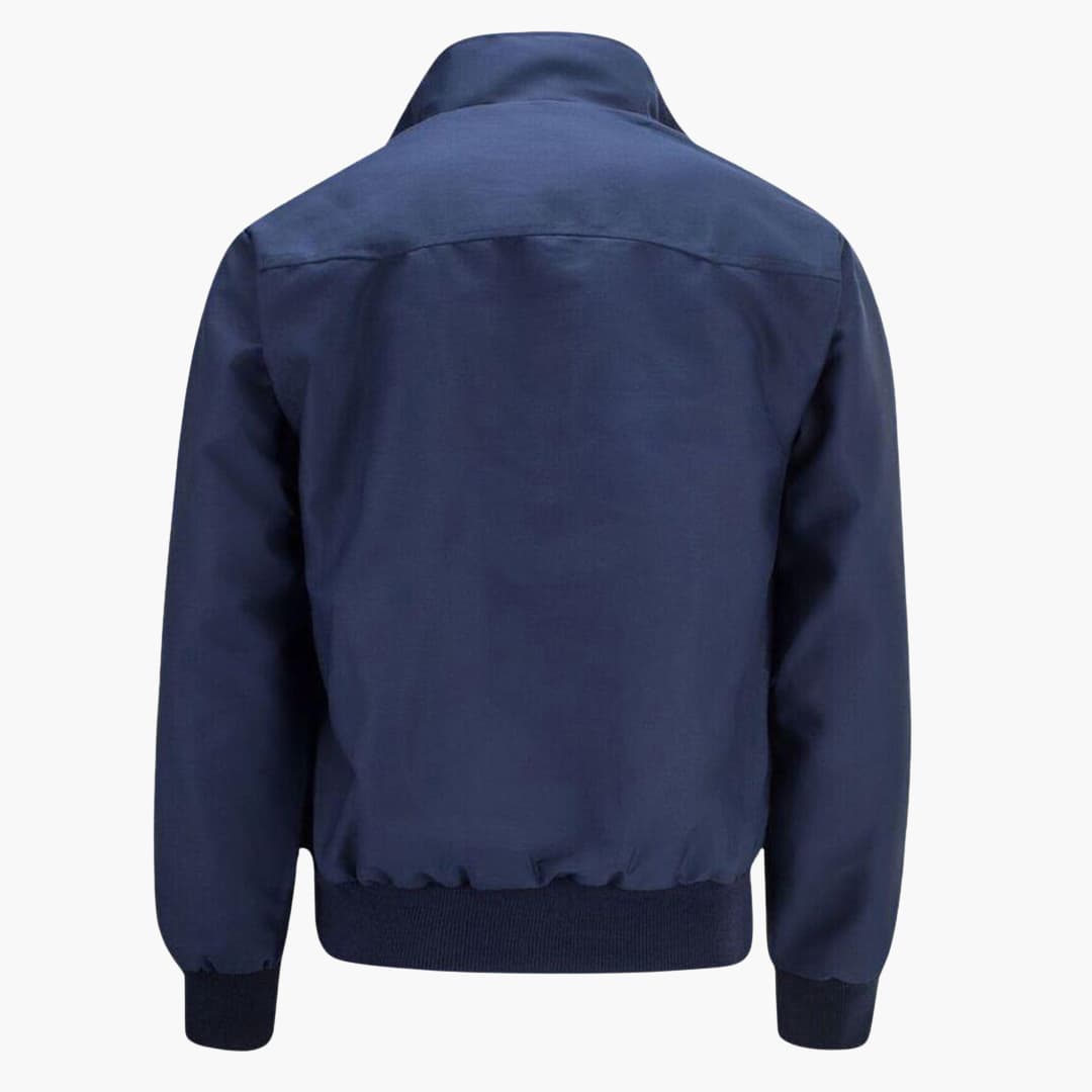 Rippbündchen Harrington Jacke für Herren