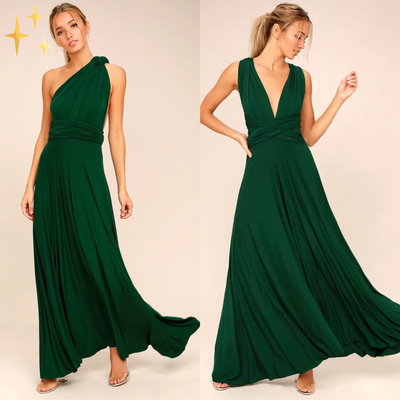Damen Elegantes Ärmelloses Kleid | Maxi