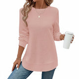 Arvenne Top mit Seitenschlitz | Übergangsjacke für Damen – Rosa