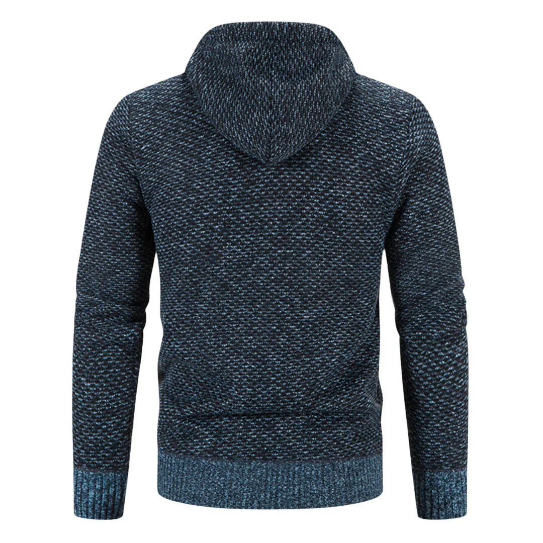 Drew | Pullover mit Reißverschluss und Kapuze