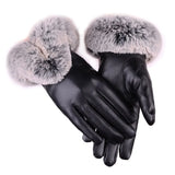 Handschuhe mit Touchscreen-Fingerspitzen – Schwarz