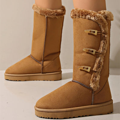 Albrecht® | Kuschelige Winterstiefel mit Knopfdetails