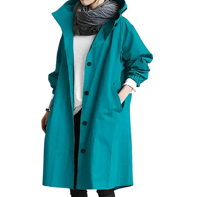 Georgette - Funktionale Und Stilvolle Wasserdichte Regenjacke Für Damen