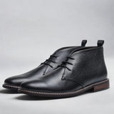 Arthur | Klassische Chukka Herrenstiefel Mit Orthopädischem Komfort – Braun