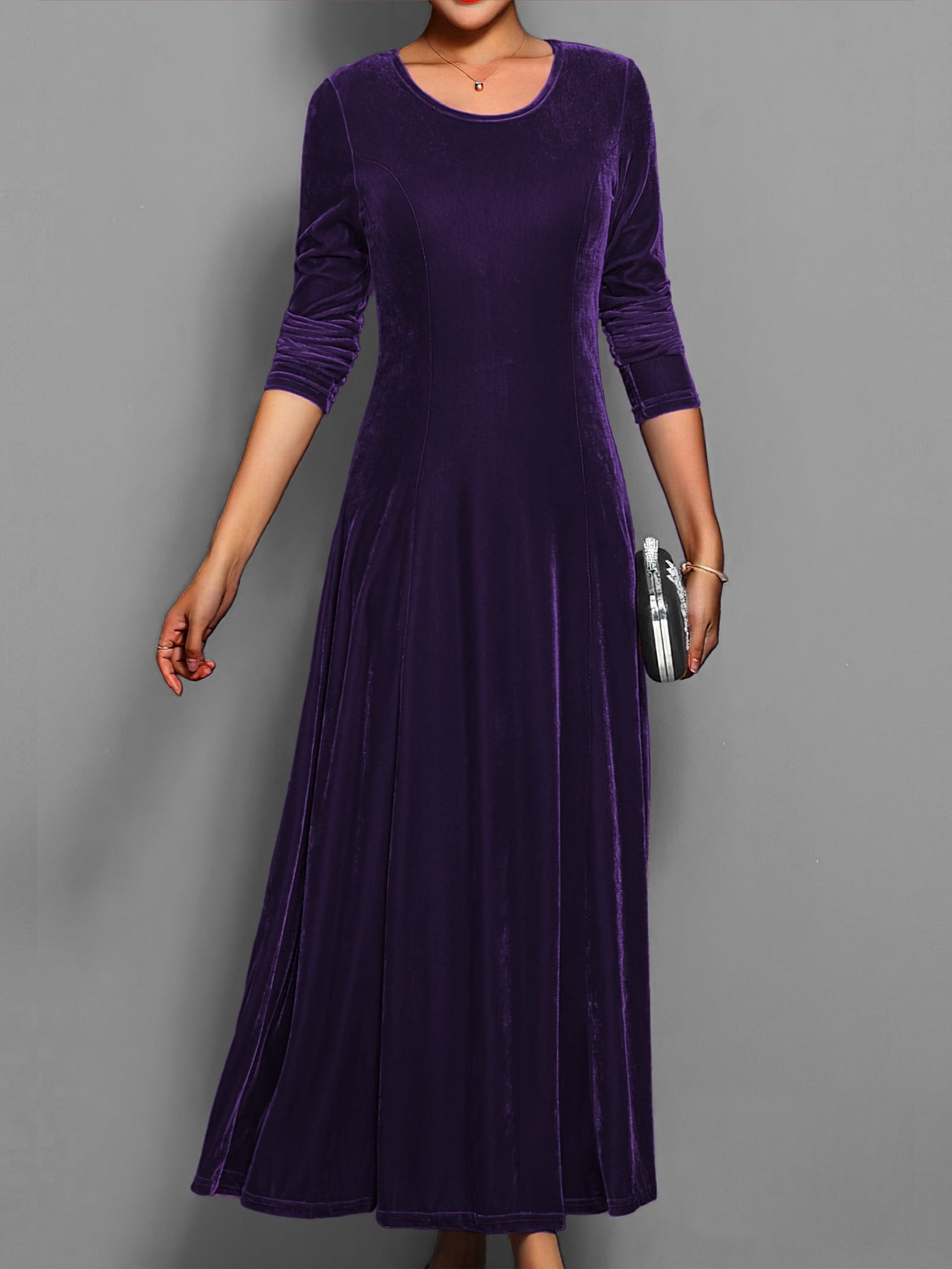 Elsa - Elegant Midi Kleid für Frauen