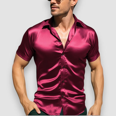 Cazir | Short Sleeve Slim Fit Shirt