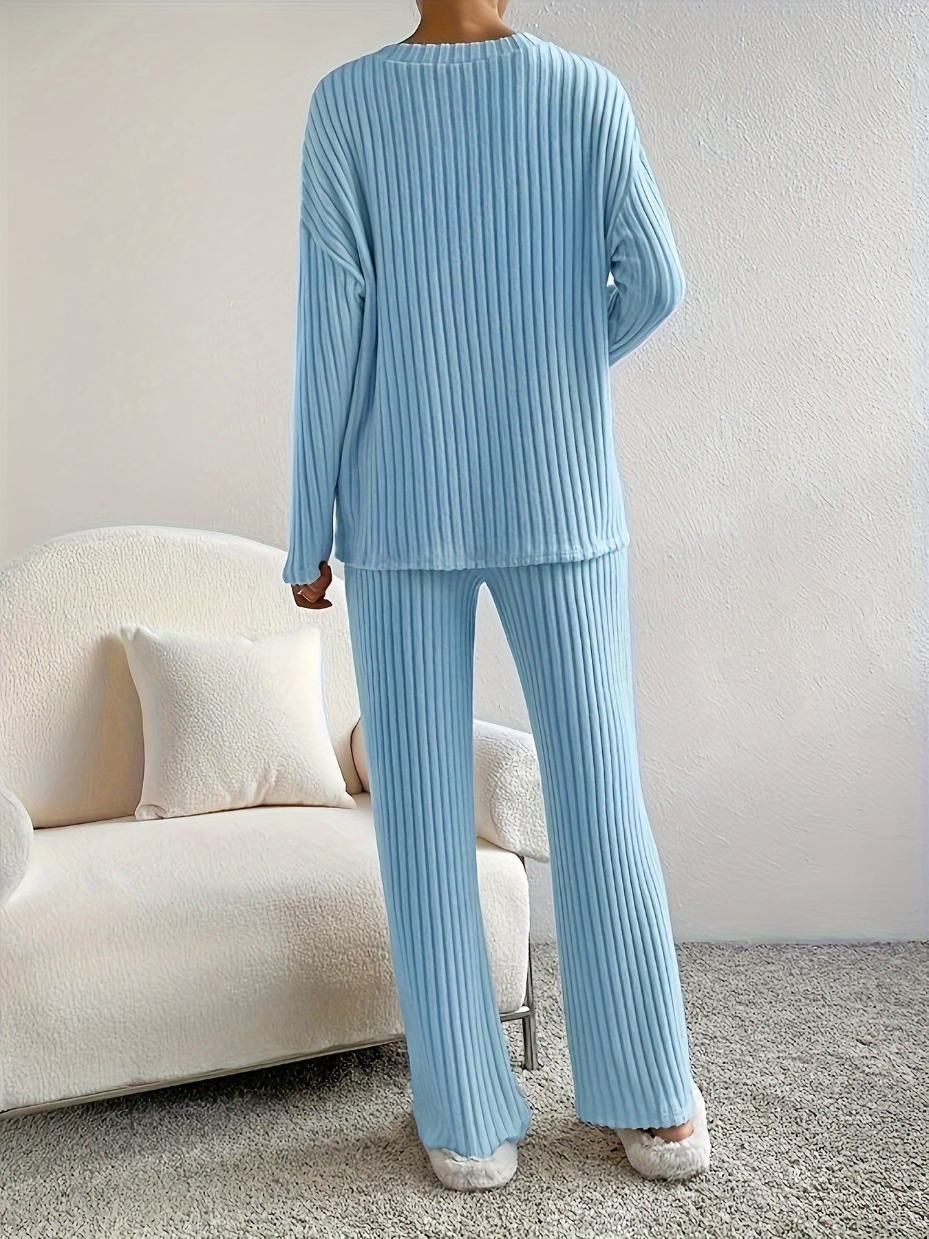 Damen Freizeit-Rippenoberteil mit „Faith“-Print und V-Ausschnitt | Ideal für Active Wear