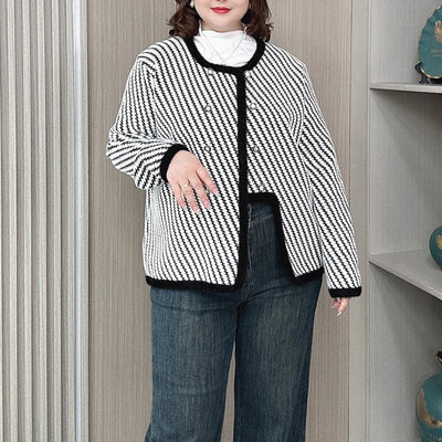 Dagmar® | Stilvolle Bouclé-Jacke mit Asymmetrischem Verschluss