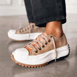 Lilian | Damen Sommer Orthopädische Stil Sneaker – Beige