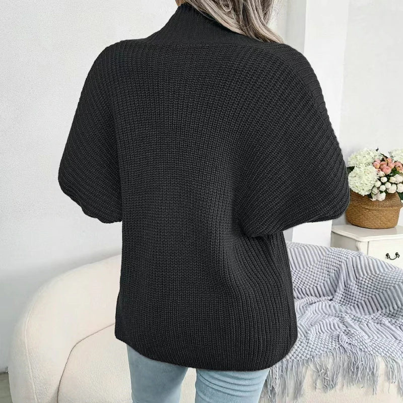 Langärmelige Strickjacke