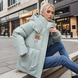 Stilvolle Damen Winterjacke - Mariette – Grün