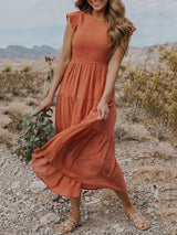 Clara | Elegantes Damenkleid für unvergessliche Auftritte – Orange