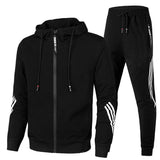 Kenelm - Soft-Touch-Trainingsanzug – Schwarz