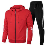 Kenelm - Soft-Touch-Trainingsanzug – Rot
