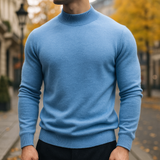 Ronja | Stilvoller Merinowollpullover für Damen – Hellblau