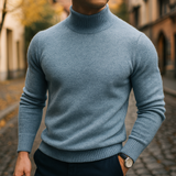Ronja | Stilvoller Merinowollpullover für Damen – Grau-Grün