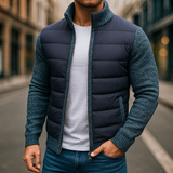 Britta | Komfortable Fleecejacke Herren Premium-Design – Marineblau