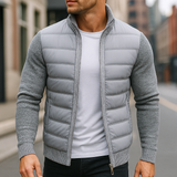 Britta | Komfortable Fleecejacke Herren Premium-Design – Hellgrau
