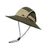 Faltbarer Outdoor-Sonnenhut mit UV-Schutz UPF 50+ – Armeegrün