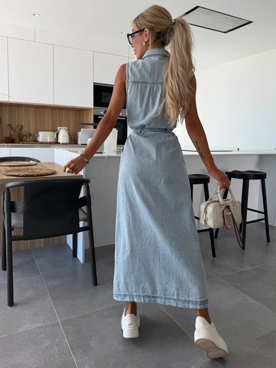 VALE | Isabelle – Maxi Denim Dress