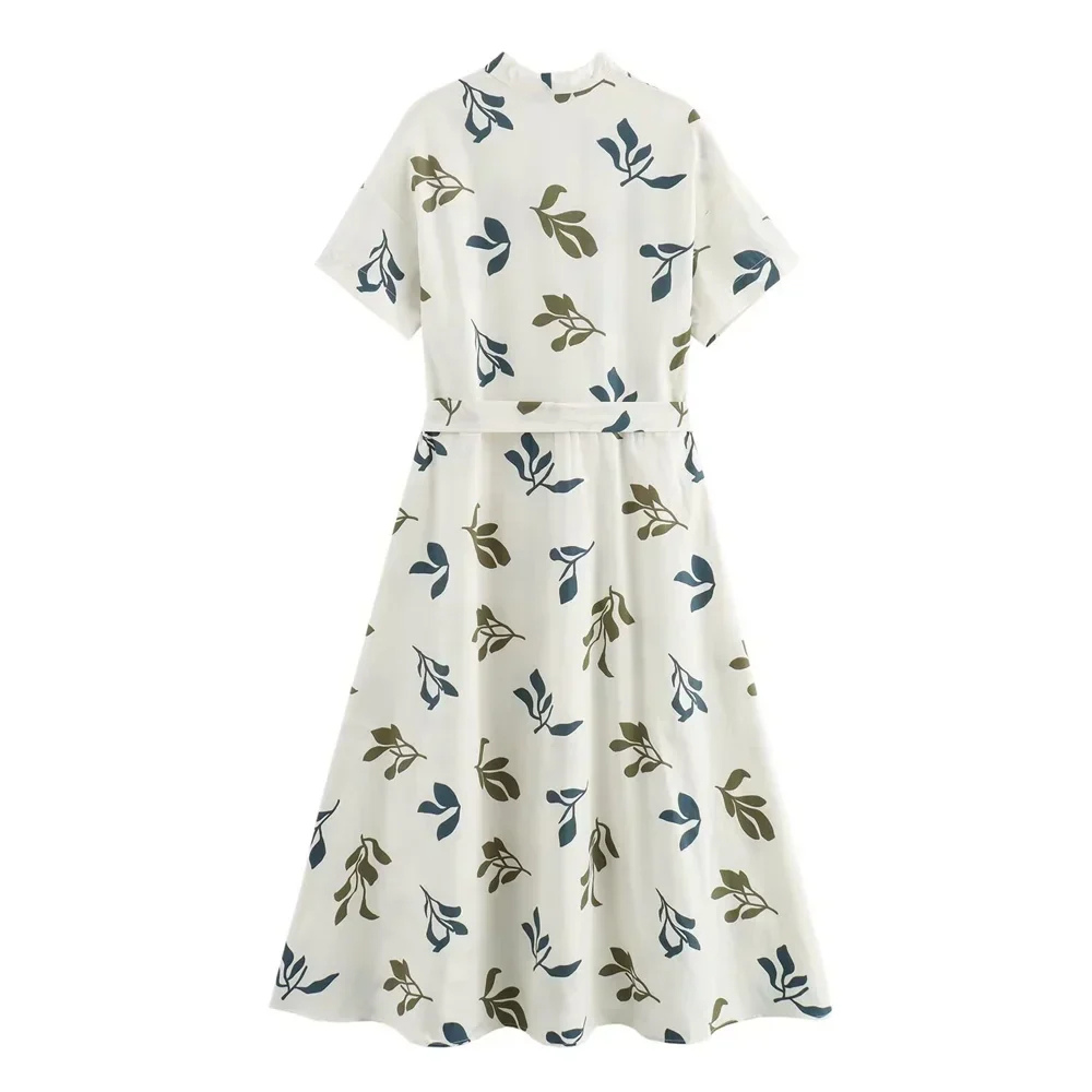 Angelina – Florales Wickelkleid für Sommer