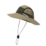 Faltbarer Outdoor-Sonnenhut mit UV-Schutz UPF 50+ – Khaki