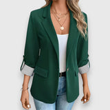 Sophie | This Moderner Damen-Blazer elegant geschnitten – Grün
