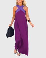 Magdalena | Damen Anmutiges Fließendes Maxikleid – Maxi Kleid Fließend Elegant 2026 – Lila