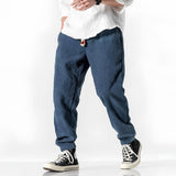 RAMIRO | MODERNE CORDHOSEN – Blau